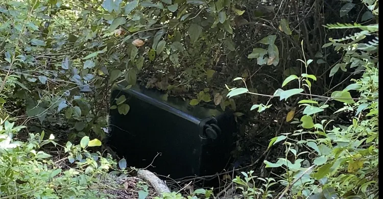 死者被塞入大型行李箱內，棄屍日月潭風景管理區內。資料照