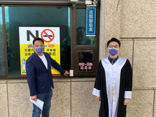 中華大學碩士論文案抄襲不成立 林耕仁赴地檢署控告「這3人」違反《選罷法》