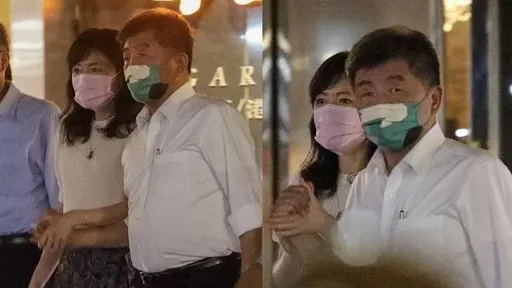 被爆和陳時中「十指緊扣」!「漂亮白衣女」身分曝光  他曝「徐巧芯沒說的事」