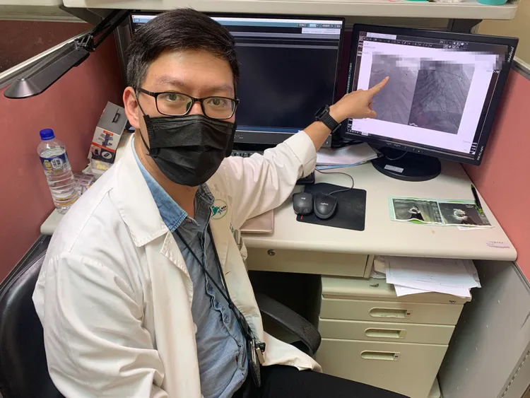 門諾醫院心臟內科陳翰興醫師。院方提供