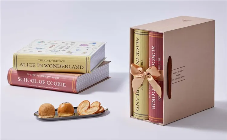台灣優格餅乾學院的產品頗具書卷氣。彰縣府提供