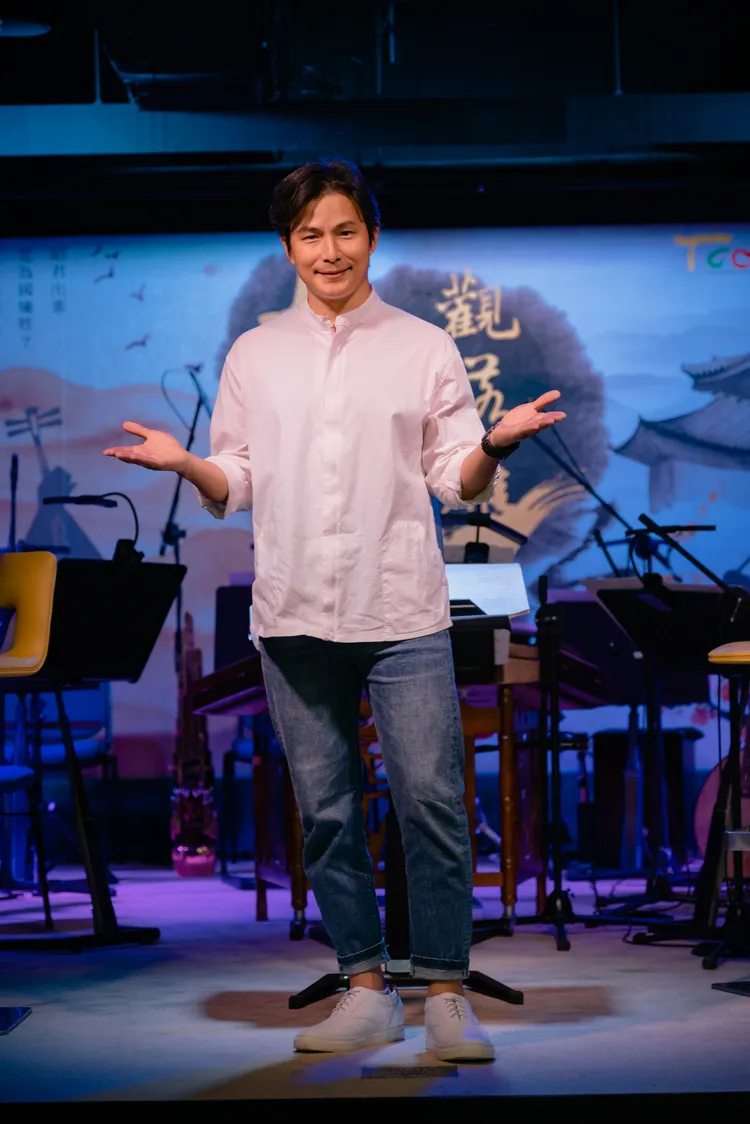 孫協志演出男主角毛延壽。全民大劇團提供