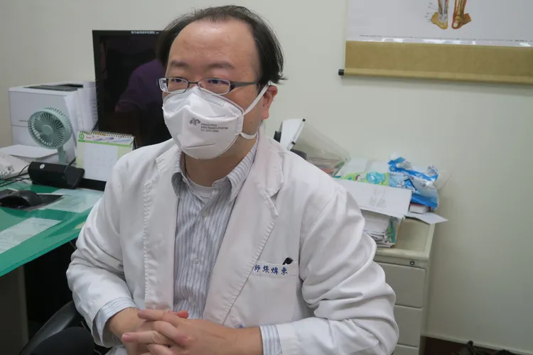 彰化醫院中醫師張煒東。院方提供