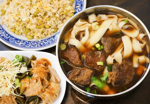 邵阿咩推薦第一刀削麵的牛肉麵。觀光局提供