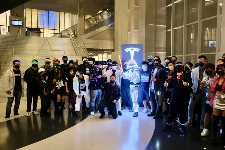 特斯拉車主凝聚力強。陳志淵攝