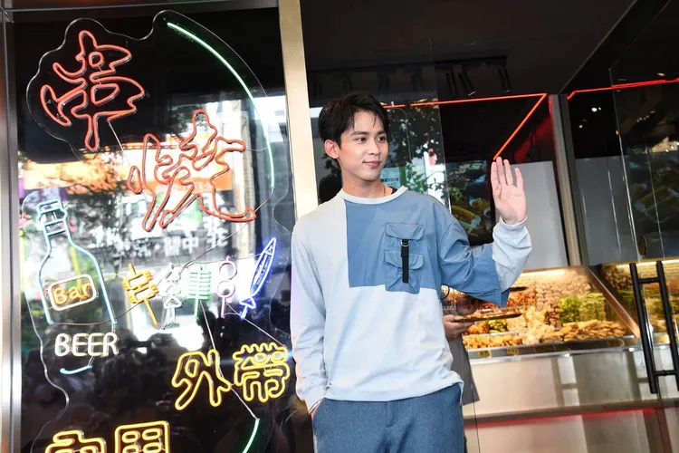 陳治廷長相帥氣，今吸引不少粉絲到場支持。焦糖楓提供'