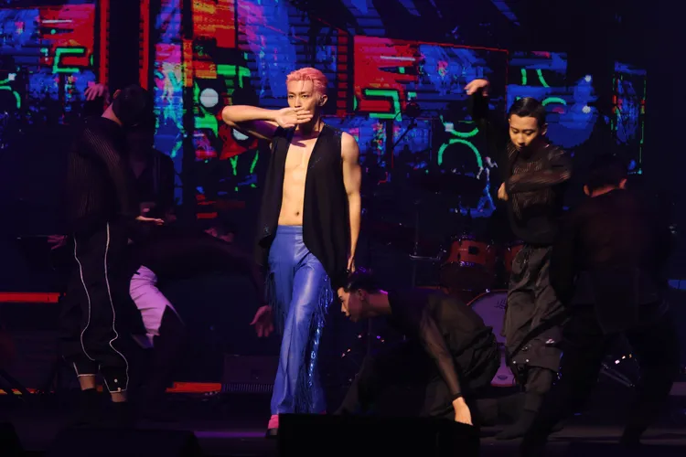 炎亞綸生日這天，選在北流開唱。彭欣偉攝