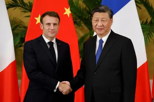 G20場邊握手會談　馬克宏要求習近平齊反俄烏戰爭