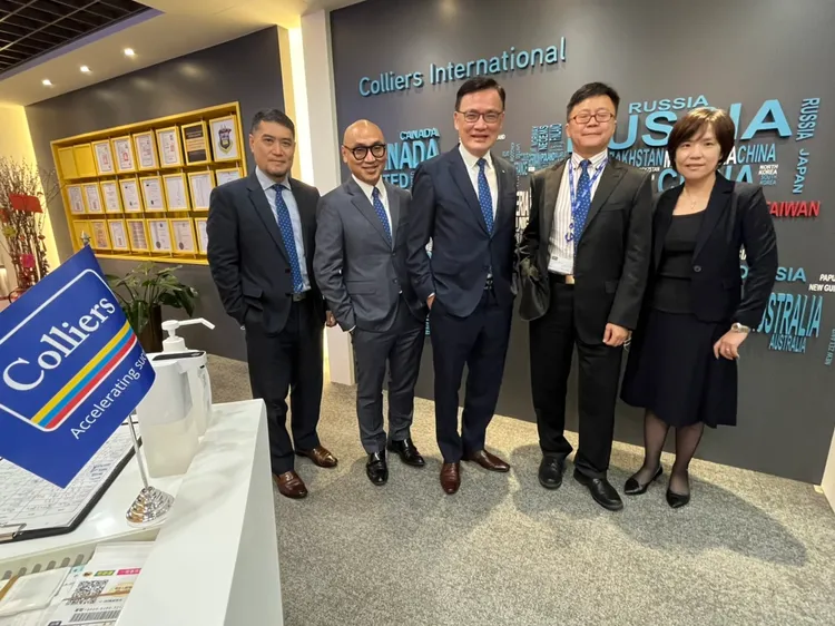 高力國際延攬業界專家楊治林、黃舒衛，擔任業主代表服務部的資深董事與董事之職。楊明峰攝