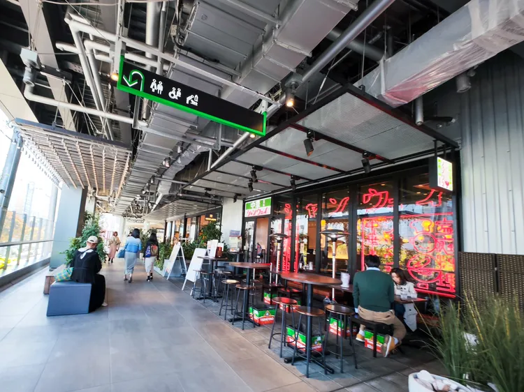 餐飲選項從中華料理到和洋料理俱全，應有盡有。田欣雲攝