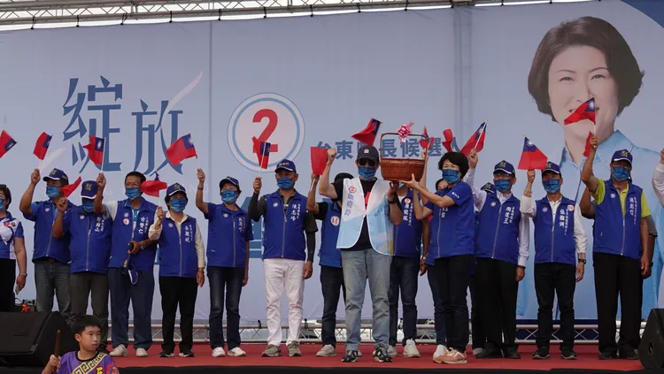 饒慶鈴有自信的說，這4年台東很好、住在台東很幸福、身為台東人很驕傲！古和純攝