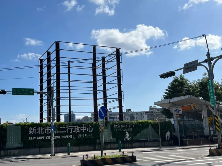 先嗇宮周圍都市計畫變更塑造嶄新城市風貌，並催生新北第二行政中心。楊明峰攝