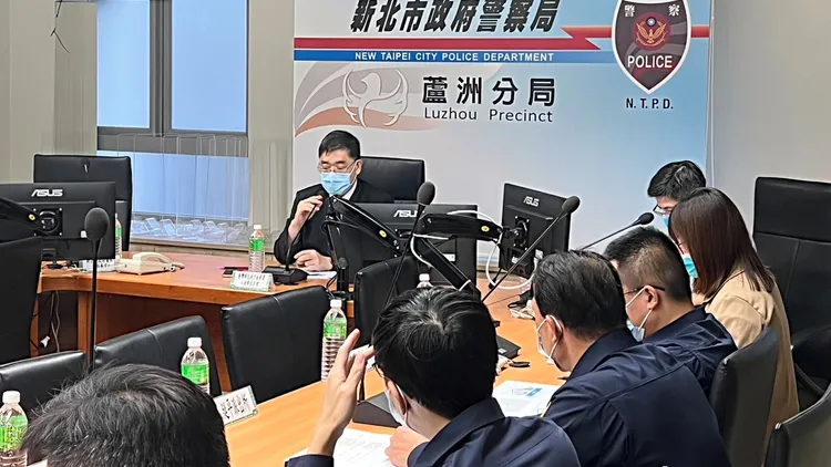 檢察長毛有增強調淨化選風、嚴防假訊息及幽靈人口。蘆洲警分局提供