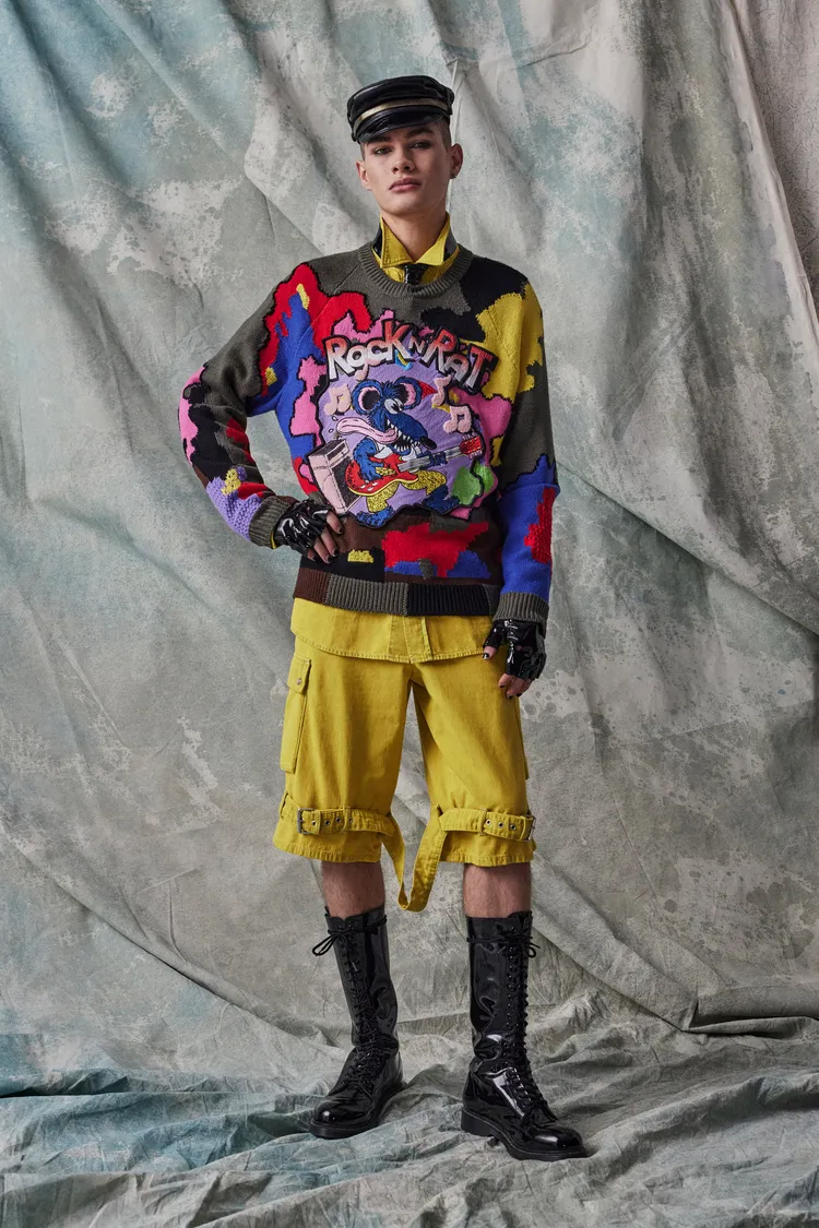 MOSCHINO 2023早秋系列男裝。品牌提供