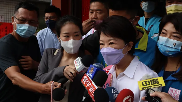 盧秀燕表示，台中巨蛋已重編預算公開招標中，有信心一定標得出去。鮮明攝