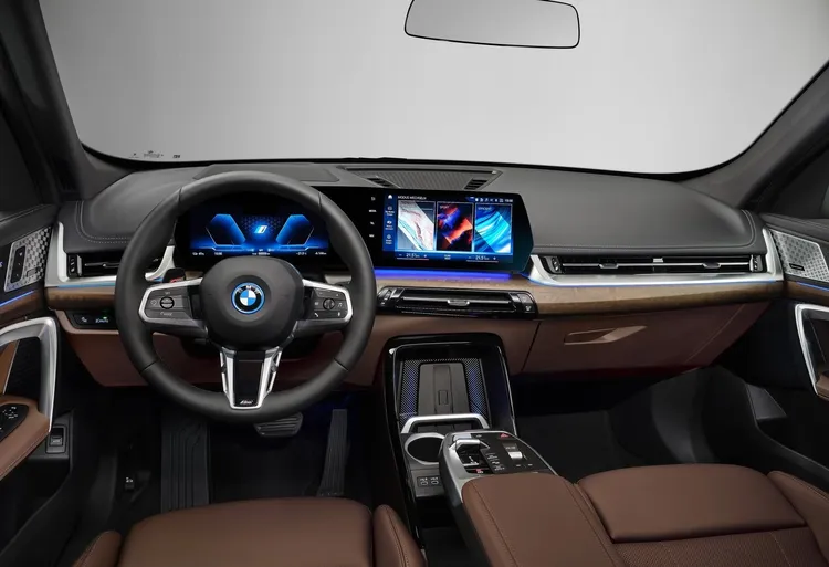 iX1內在充滿BMW新世代電動車設計語彙。原廠提供
