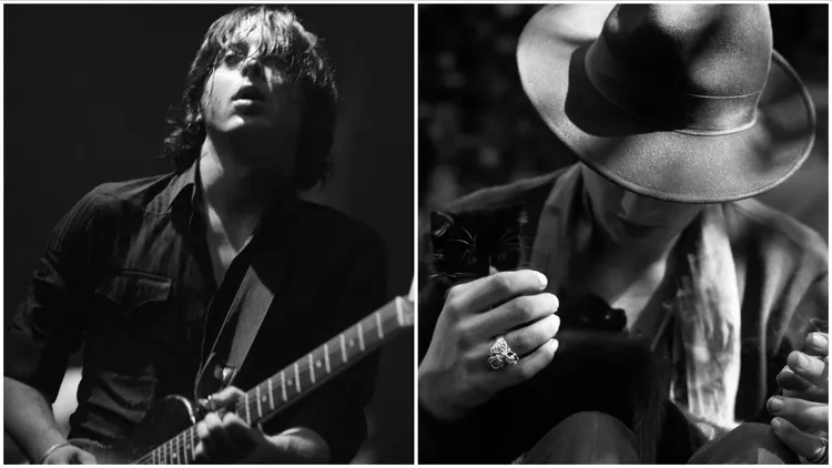 英國搖滾樂團「放蕩」（The Libertines）成員Carl Barât（左圖）和Pete Doherty製作影片配樂。品牌提供