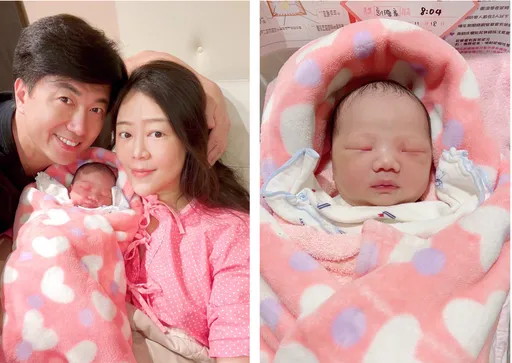 本土劇夫妻檔升格當爸媽 49歲吳皓昇喜當女兒傻瓜!愛女超像媽媽文汶