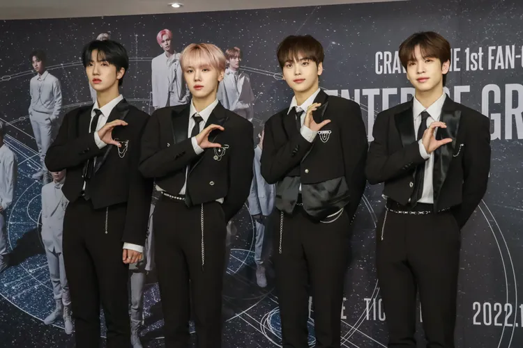 元進（左起）、性珉、刑準、ALLEN帥氣又幽默，妙語如珠。趙世平攝