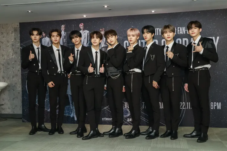 韓國9人男團「CRAVITY」首度在台亮相。趙世平攝