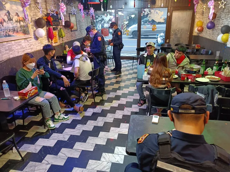 為淨化轄區治安，桃園警察分局強化執行「清樓專案｣。翻攝畫面