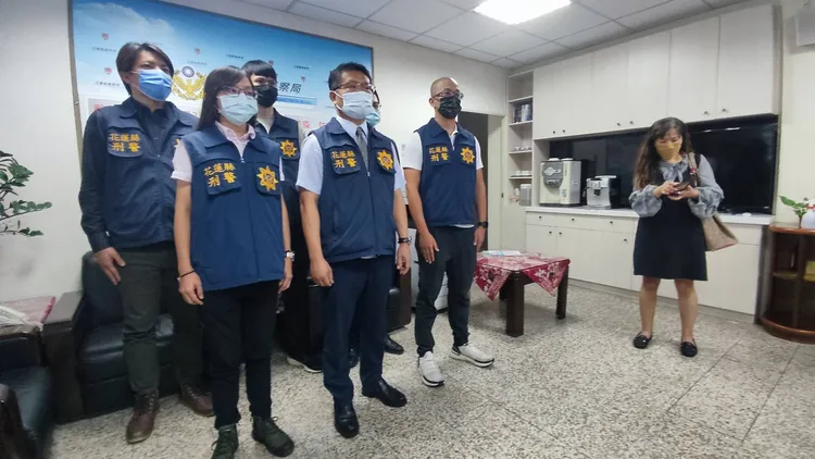 花蓮警方宣布偵破柬埔寨人蛇集團，旦集團劉姓首腦仍在逃。王文傑攝