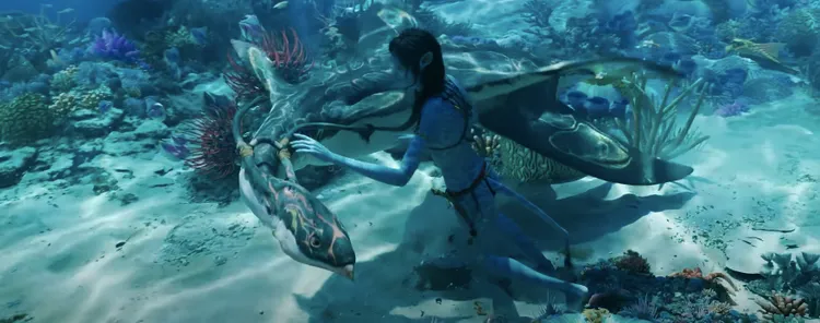 《阿凡達：水之道》將上映，威秀推「4K雷射IMAX」。翻攝二十世紀影業YouTube