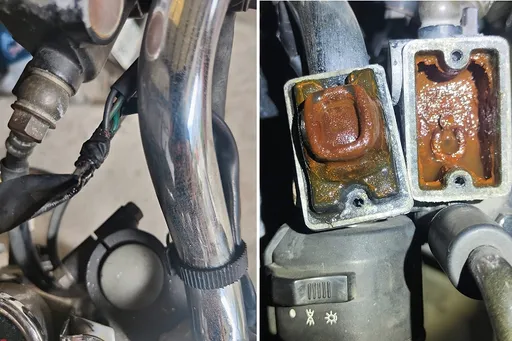 買中古三錶狼「店家仔細整理2次」　他看電線、碟煞油泵嘆：沒死算運氣好