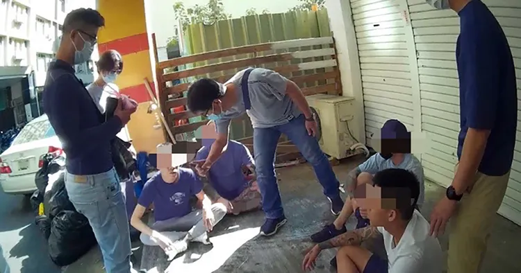 警方逮捕詐騙集團。警方提供