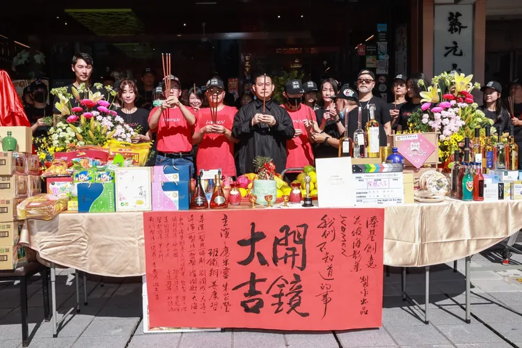 電影《WOMEN 我們不知道的事》舉辦開鏡儀式。趙世平攝