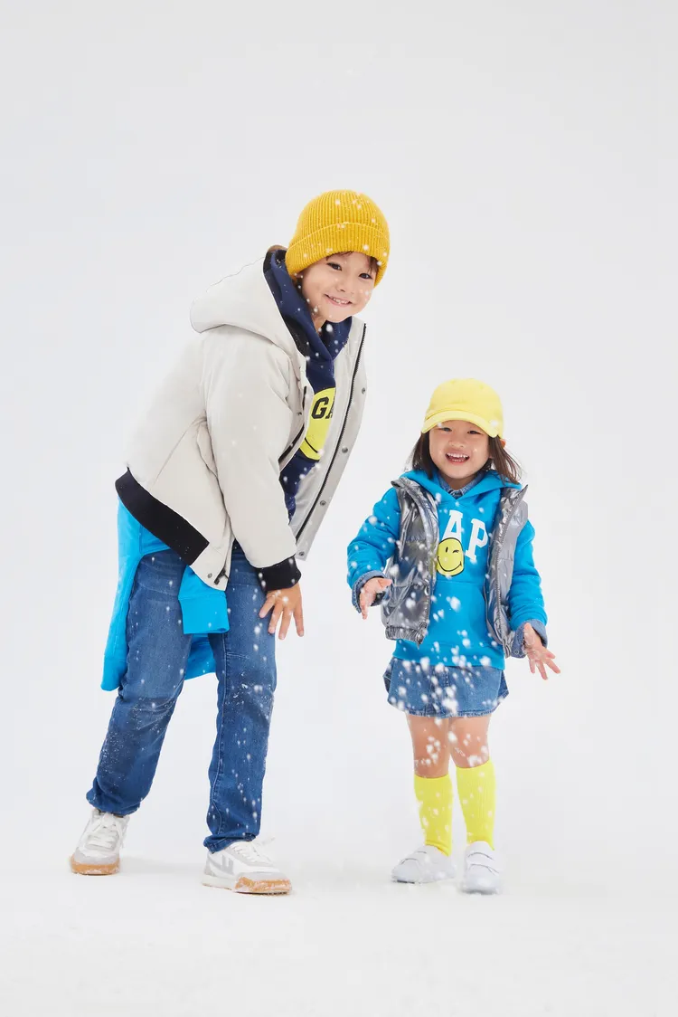 Gap x Smiley限定聯名系列，帶來滿滿正能量。業者提供