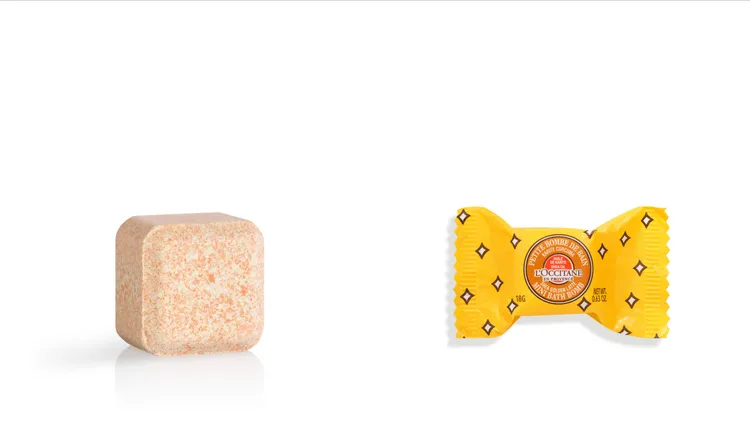 繽紛乳油木金黃拿鐵泡泡方糖，僅在LINE禮物限定販售，18g／180元。品牌提供