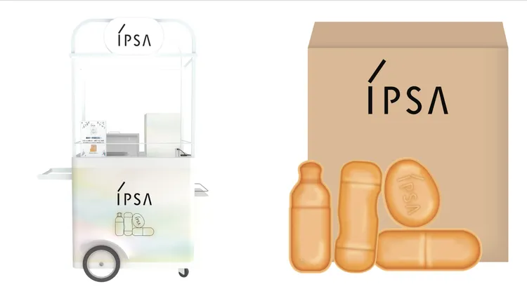IPSA在3指定百貨櫃點，推出贈送雞蛋糕活動。品牌提供
