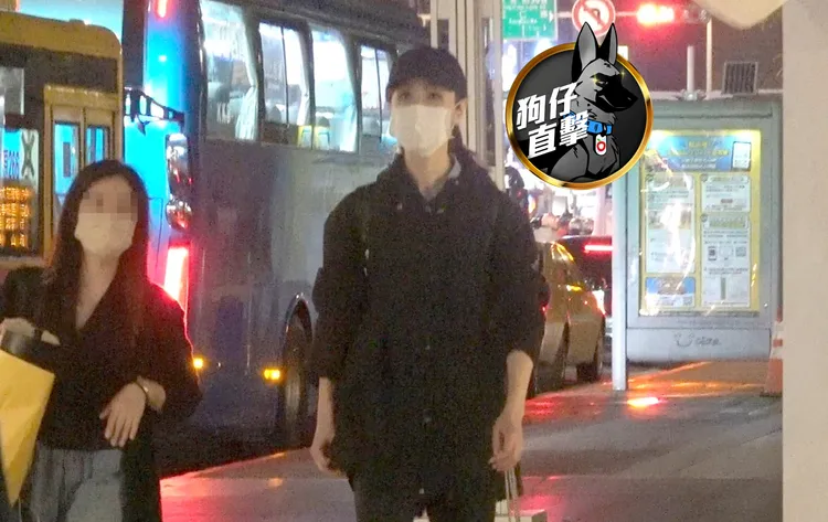 金馬、金鐘雙料影后謝盈萱（右）出席電影《我心我行》首映會後，變裝走1公里路，獨自搭捷運回香閨。特勤中心攝