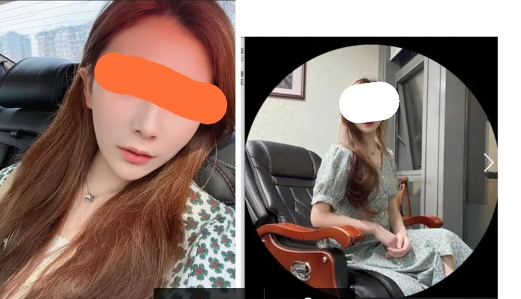 Lina常常傳美照給被害人。受害人提供