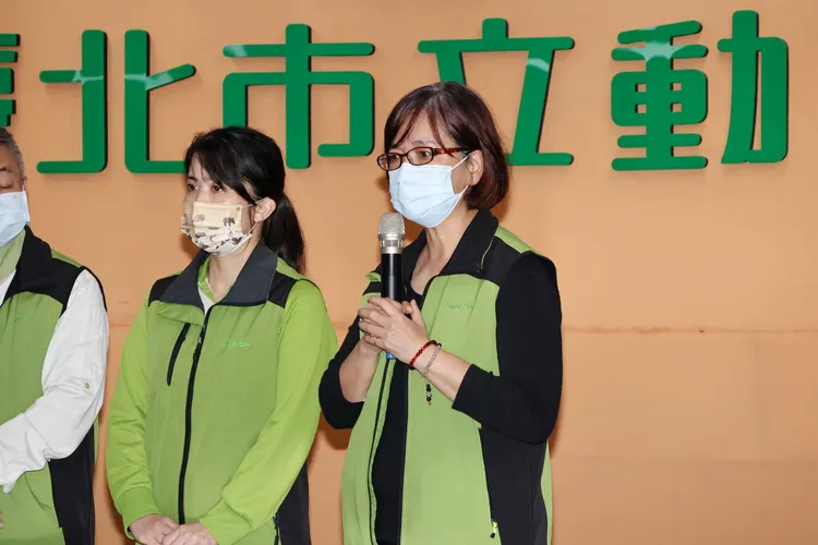 大貓熊館長陳玉燕表示，大陸專家來台需2天快篩1次，陰性才可入館。葉志明攝