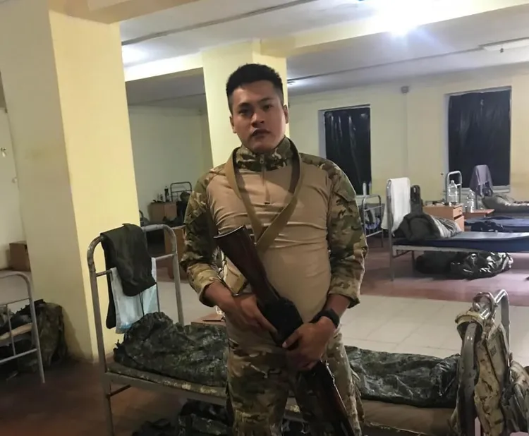 曾聖光陣亡消息讓家人相當悲痛。翻攝自曾聖光臉書