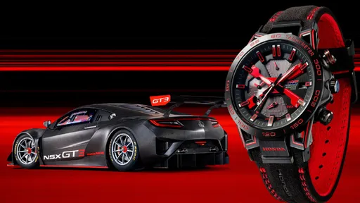 EDIFICE攜手HONDA慶F1鈴鹿賽道60周年　聯名錶洋溢賽車魂