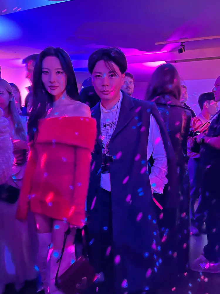 李幼群巧遇韓星前Wonder girl成員宣美。幸喜提供