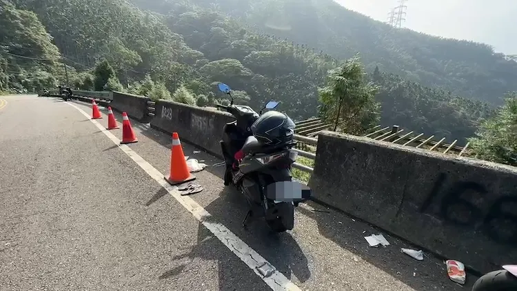 兇案現場位於縣道149路旁。魏嘉良攝