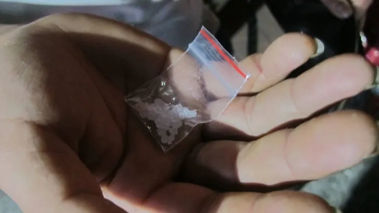 警方查獲愷他命毒品。警方提供