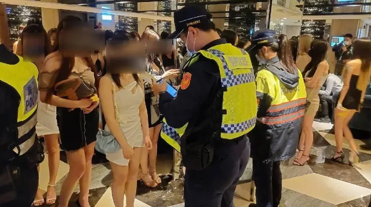 警政署即日起執行第5波掃黑，將查緝黑幫據點，斷黑幫金流。翻攝畫面