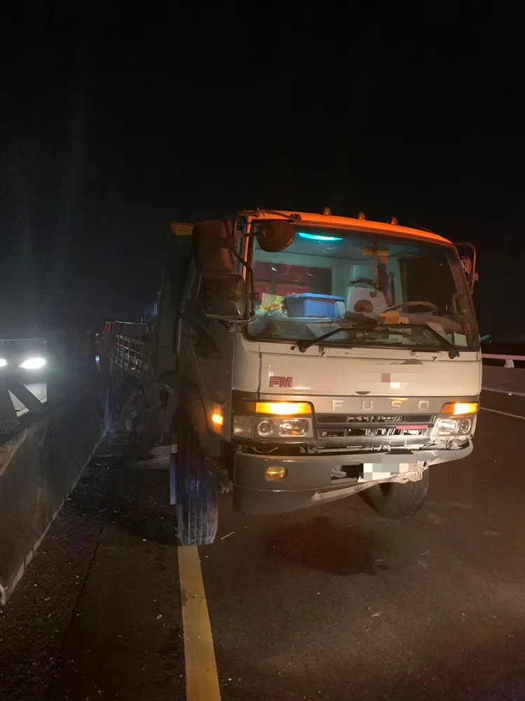 大貨車。警方提供