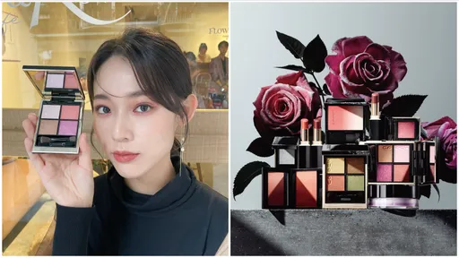 SUQQU假期彩妝「孤單又燦爛」　冬薔薇當主角抹上高貴玫瑰紅