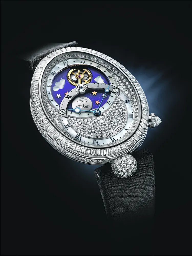 Reine de Naples Jour/Nuit 8999高級珠寶錶，726萬6000元。品牌提供