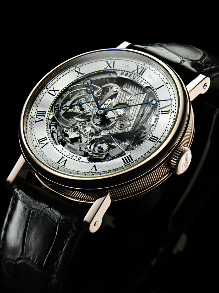 Les Exclusifs de Breguet系列7637玫瑰金三問錶，769萬2000元。品牌提供