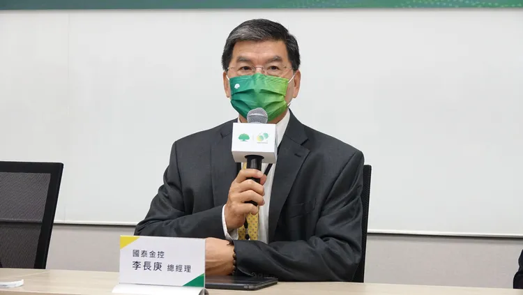 國泰金控總經理李長庚。莊宗達攝