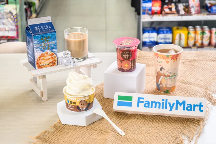 凡購買任一口味全家霜淇淋+10元，即可升級夯番薯杯杯霜淇淋。業者提供