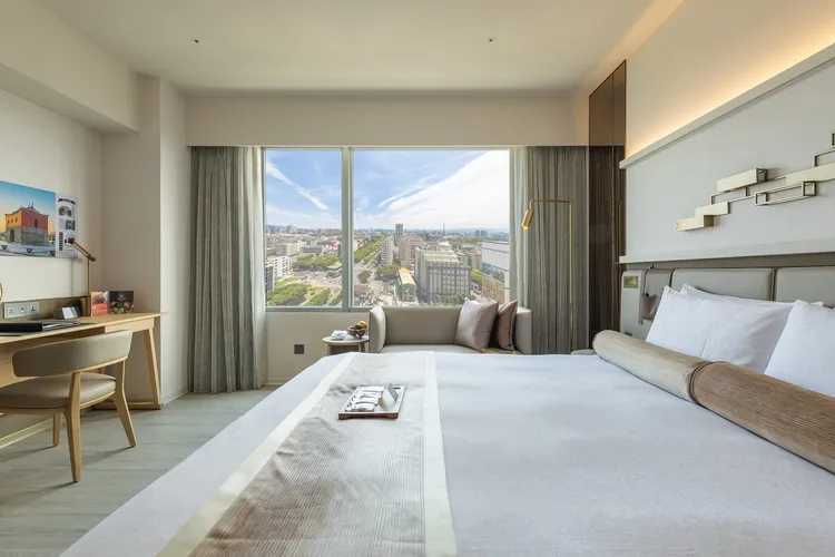 專案入住台北花園大酒店雅緻客房。台北花園大酒店提供