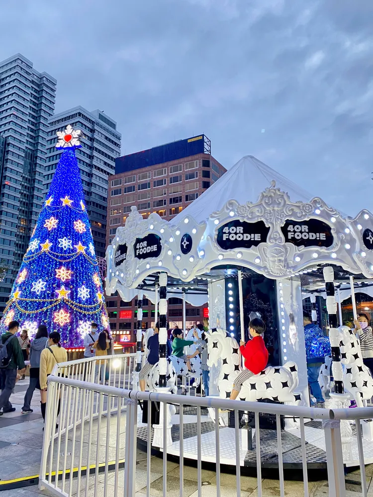 耶誕記憶旋轉木馬。業者提供